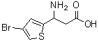 CAS#: 194229-25-9， 3-Amino-3-(4-Bromo-2-Thienyl)Propanoic Acid