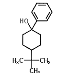 CAS#: 19437-01-5， 4-(2-Methyl-2-Propanyl)-1-Phenylcyclohexanol