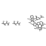 CAS#: 194468-36-5， Methyl 4-acetoxy-15-[16-(1,1-difluoroethyl)-12-(methoxycarbonyl)-1,10-diazatetracyclo[12.3.1.0<sup>3,11</sup>.0<sup>4,9</sup>]octadeca-3(11),4,6,8-tetraen-12-yl]-3-hydroxy-16-methoxy-1-methyl-6,7-didehydroaspidospermidine-3-carboxylate 2,3-dihydroxysuccinate (1:2)
