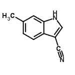 CAS#: 194490-23-8， 6-Methyl-1H-Indole-3-Carbonitrile