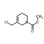 CAS#: 194492-02-9， Methyl 5-(Chloromethyl)-3,6-Dihydro-1(2H)-Pyridinecarboxylate