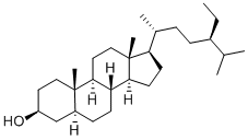 structure of CAS# 19466-47-8, (3beta)-Stigmastan-3-Ol;(3S,5S,8R,9S,10S,13R,14S,17R)-17-[(1R,4R)-4-Ethyl-1,5-Dimethyl-Hexyl]-10,13-Dimethyl-2,3,4,5,6,7,8,9,11,12,14,15,16,17-Tetradecahydro-1H-Cyclopenta[A]Phenanthren-3-Ol;(3S,5S,8R,9S,10S,13R,14S,17R)-17-[(1R,4R)-4-Ethyl-1,5-Dimethylhexyl]-10,13-Dimethyl-2,3,4,5,6,7,8,9,11,12,14,15,16,17-Tetradecahydro-1H-Cyclopenta[A]Phenanthren-3-Ol;(3S,5S,8R,9S,10S,13R,14S,17R)-17-[(2R,5R)-5-Ethyl-6-Methyl-Heptan-2-Yl]-10,13-Dimethyl-2,3,4,5,6,7,8,9,11,12,14,15,16,17-Tetradecahydro-1H-Cyclopenta[A]Phenanthren-3-Ol