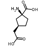 CAS#: 194785-81-4， (1S,3R)-1-Amino-3-(Carboxymethyl)Cyclopentanecarboxylic Acid