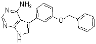 CAS#: 194787-36-5， 5-[3-(Phenylmethoxy)Phenyl]-7H-Pyrrolo[2,3-d]Pyrimidin-4-Amine