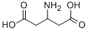 structure of CAS# 1948-48-7, 3-Aminopentanedioic Acid;3-Aminoglutaric Acid;G1763_Sigma;Nsc341646