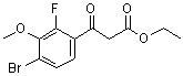 CAS#: 194804-99-4， Ethyl 3-(4-Bromo-2-Fluoro-3-Methoxyphenyl)-3-Oxopropanoate