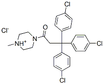 CAS#: 1949-07-1， 1-Methyl-4-[3,3,3-Tris(4-Chlorophenyl)Propionyl]Piperazinium Chloride