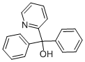 structure of CAS# 19490-90-5, alpha,alpha-Diphenyl-2-Pyridinemethanol;Di(Phenyl)-(2-Pyridyl)Methanol;Di(Phenyl)-Pyridin-2-Yl-Methanol;Diphenyl(2-Pyridinyl)Methanol
