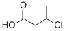 structure of CAS# 1951-12-8, 3-Chlorobutyric Acid;3-Chlorobutyric Acid;4-02-00-00823 (Beilstein Handbook Reference);Brn 1720571