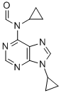 CAS#: 195252-43-8， N-Cyclopropyl-N-(9-Cyclopropylpurin-6-Yl)Formamide