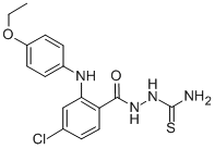 CAS#: 195370-40-2， [[4-Chloro-2-[(4-Ethoxyphenyl)Amino]Benzoyl]Amino]Thiourea