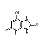 CAS#: 195738-31-9， 7-Hydroxy-1H-Imidazo[4,5-b]Pyridine-2,5(3H,4H)-Dithione