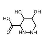 CAS#: 196085-80-0， 4,5-Dihydroxyhexahydro-3-Pyridazinecarboxylic Acid