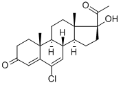 CAS#: 1961-77-9， Chlormadinone