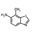 CAS#: 196205-20-6， 7-Methyl-1,3-Benzothiazol-6-Amine
