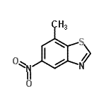 CAS#: 196205-27-3， 7-Methyl-5-Nitro-1,3-Benzothiazole