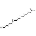 CAS#: 19625-10-6， 10-(2-Hexylcyclopropyl)Decanoic Acid