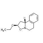 CAS#: 196393-34-7， (2R,10bR)-2-Ethoxy-1,5,6,10B-Tetrahydro-2H-[1,2]Oxazolo[3,2-a]Isoquinoline