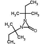CAS#: 19656-75-8， 1,2-Bis(2-methyl-2-butanyl)-3-diaziridinone