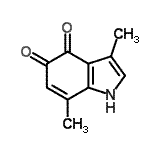 CAS#: 196616-42-9， 3,7-Dimethyl-1H-Indole-4,5-Dione