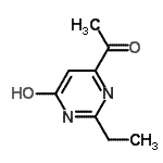 CAS#: 197140-53-7， 6-Acetyl-2-Ethyl-4(1H)-Pyrimidinone