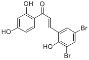 CAS#: 19739-00-5， 3-(3,5-Dibromo-2-Hydroxyphenyl)-1-(2,4-Dihydroxyphenyl)-2-Propen-1-One