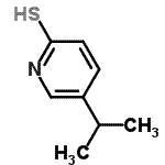 CAS#: 197448-76-3， 5-Isopropyl-2(1H)-Pyridinethione