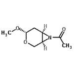 CAS#: 197715-54-1， 1-[(1R,4S,6R)-4-Methoxy-3-Oxa-7-Azabicyclo[4.1.0]Hept-7-Yl]Ethanone