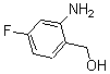 structure of CAS# 197783-88-3, 2-Amino-4-Fluoro-Benzenemethanol;2-AMINO-4-FLUOROBENZYL ALCOHOL