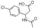 CAS#: 197785-38-9， beta-(Acetylamino)-4-Chloro-Benzenepropanoic Acid