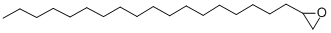 structure of CAS# 19780-16-6, 1,2-Epoxyeicosane;2-Stearyloxirane;Octadecyloxirane