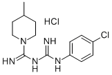 CAS#: 19803-80-6， N-((4-Chlorophenyl)Amidino)-4-Methyl-1-Piperidinecarboxamidine Monohydrochloride
