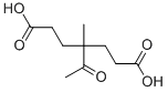 structure of CAS# 19830-09-2, 4-Acetyl-4-Methylheptanedioic Acid;4-Acetyl-4-Methyl-Heptanedioate;4-Acetyl-4-Methyl-Pimelate;4-Ethanoyl-4-Methyl-Heptanedioate