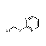 CAS#: 19834-93-6， 2-[(Chloromethyl)Sulfanyl]Pyrimidine