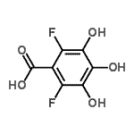 CAS#: 198832-21-2， 2,6-Difluoro-3,4,5-trihydroxybenzoic acid