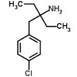 CAS#: 1989-69-1， 3-(4-Chlorobenzyl)-3-Pentanamine