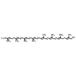 CAS#: 19891-75-9， psi,psi-Carotene-16,16'-diol