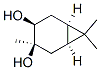 CAS#: 19898-60-3， (1alpha,3beta,4beta,6alpha)-3,7,7-Trimethylbicyclo[4.1.0]Heptane-3,4-Diol