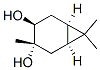 CAS#: 19898-61-4， (1alpha,3alpha,4beta,6alpha)-3,7,7-Trimethylbicyclo[4.1.0]Heptane-3,4-Diol