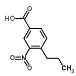 CAS#: 199171-93-2， 3-Nitro-4-Propylbenzoic Acid