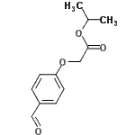 CAS 登录号：199177-25-8， 异丙基(4-甲酰基苯氧基)乙酸酯