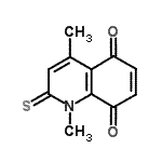 CAS#: 199281-95-3， 1,4-Dimethyl-2-Thioxo-1,2-Dihydro-5,8-Quinolinedione