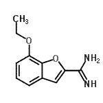 CAS 登录号：199287-04-2， 7-乙氧基-1-苯并呋喃-2-甲脒
