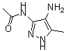 CAS#: 199340-95-9， N-(4-Amino-5-Methyl-1H-Pyrazol-3-Yl)-Acetamide