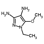 CAS#: 199341-28-1， 1-Ethyl-5-Methoxy-1H-Pyrazole-3,4-Diamine