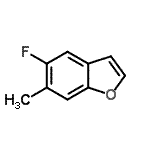 CAS#: 199391-67-8， 5-Fluoro-6-Methyl-1-Benzofuran