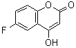structure of CAS# 1994-13-4, 6-Fluoro-4-Hydroxy-Chromen-2-One;6-fluoro-4-hydroxychromen-2-one;6-Fluoro-4-hydroxy-chromen-2-one;6-Fluoro-4-hydroxycoumarin