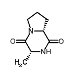 CAS#: 19943-28-3， (3R,8aR)-3-Methylhexahydropyrrolo[1,2-a]Pyrazine-1,4-Dione