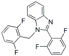 CAS#: 199594-59-7， 2-(2,6-Difluorophenyl)-1-[(2,6-Difluorophenyl)Methyl]Benzimidazole