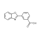 CAS#: 20000-56-0， 3-(1,3-Benzoxazol-2-Yl)Benzoic Acid